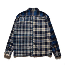 画像をギャラリービューアに読み込む, V.Flannel Plaid Crazy Pattern Shirt JKT