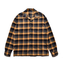 画像をギャラリービューアに読み込む, C.R Flow Ombre Check Open Collar L/S SH 