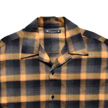 画像をギャラリービューアに読み込む, C.R Flow Ombre Check Open Collar L/S SH 