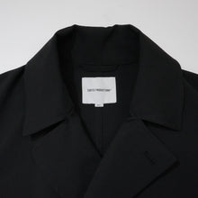 画像をギャラリービューアに読み込む, Polyester Typewriter Double Breasted Coat