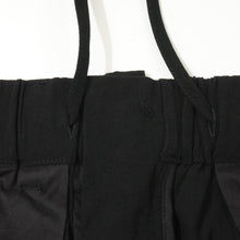 画像をギャラリービューアに読み込む, Hard Twist Yarn Twill 3 Tuck Wide Trousers