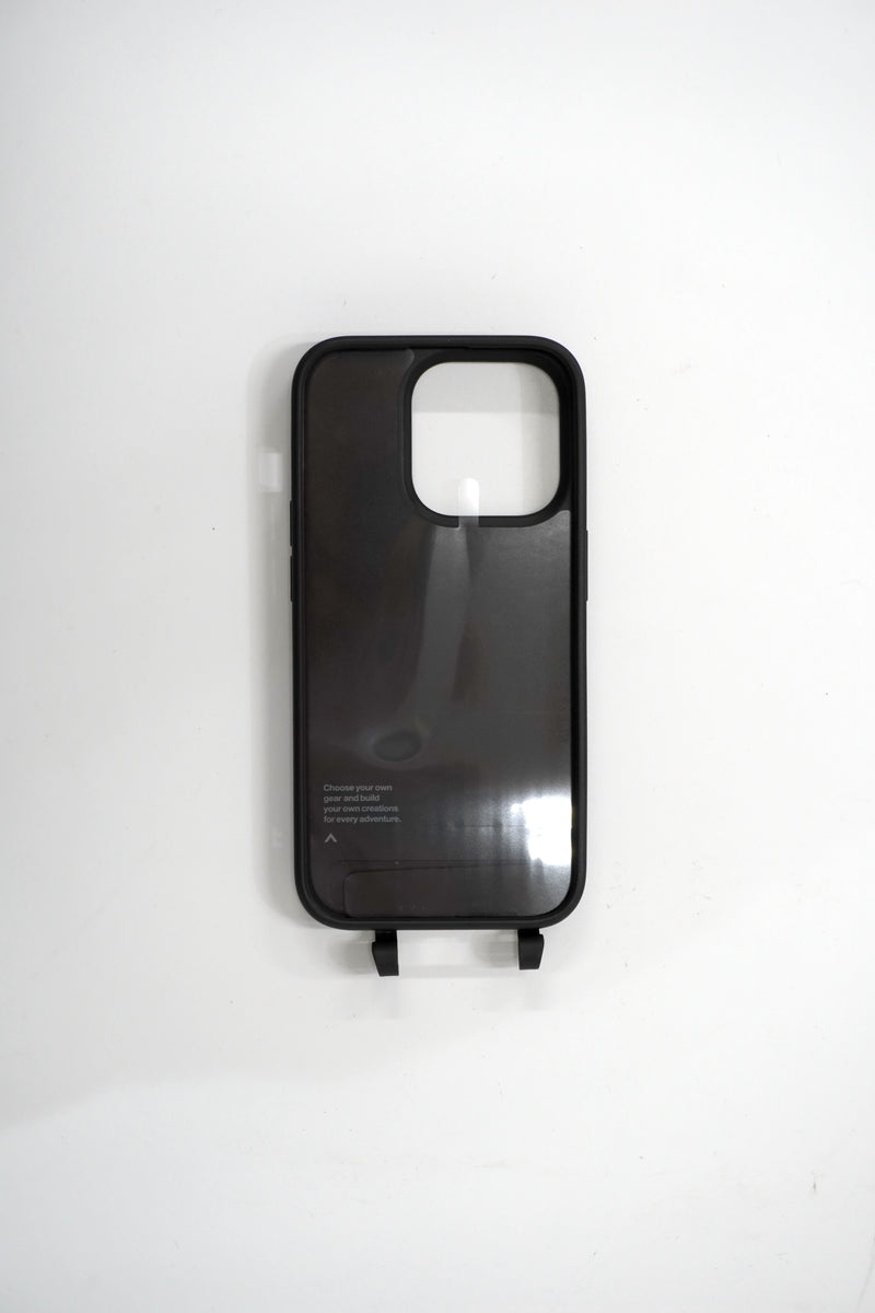iPhoneアクセサリー DESCENDANT/CETUS Bump Phone CaseiPhone15 DESCENDANT/CETUS Bump Phone Case iPhone 15 Topologie (BLACK)