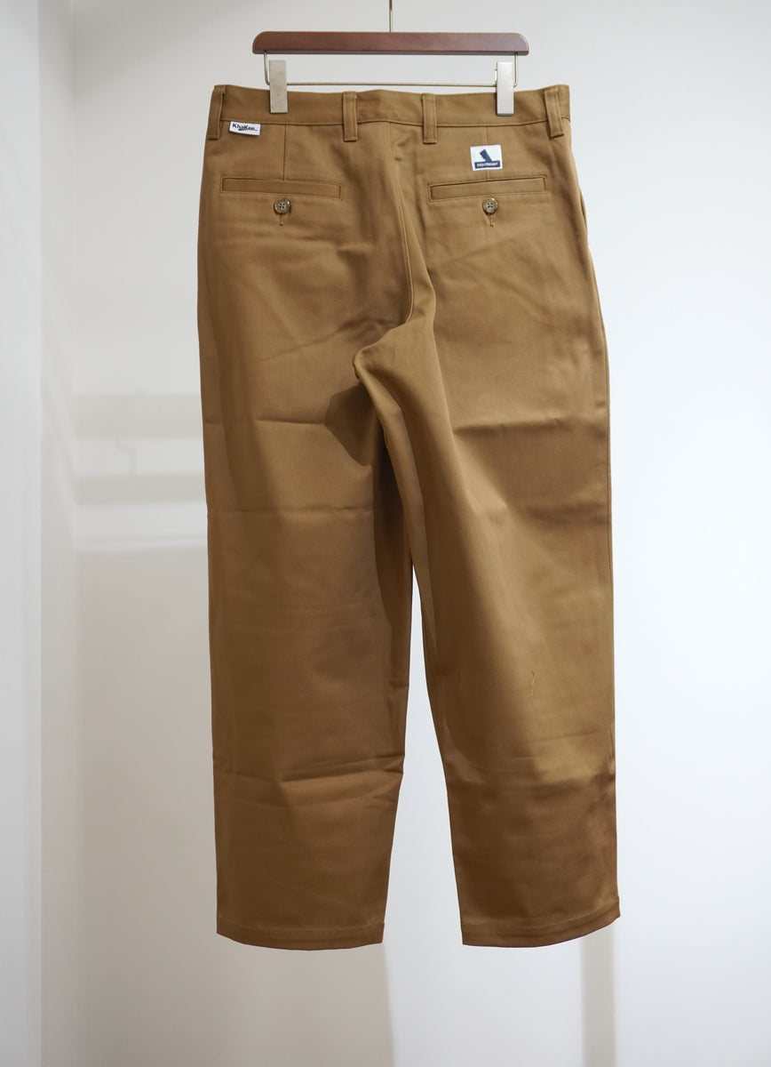 DC-3 ORGANIC COTTON TWILL TROUSERS – Roots Bonds ONLINE STORE