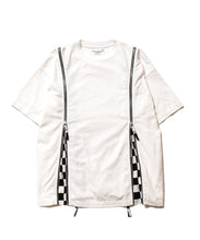 画像をギャラリービューアに読み込む, OLD PARK x MINEDENIM Zip Wide Denim T-SH