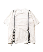 画像をギャラリービューアに読み込む, OLD PARK x MINEDENIM Zip Wide Denim T-SH