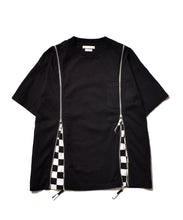 画像をギャラリービューアに読み込む, OLD PARK x MINEDENIM Zip Wide Denim T-SH