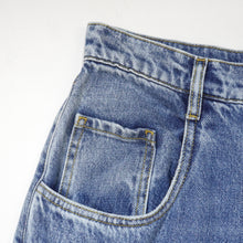 画像をギャラリービューアに読み込む, DENIM JEANS SLASH DETAIL