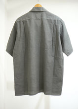 画像をギャラリービューアに読み込む, S WIND OPEN COLLAR SS SHIRT PIGMENT DYE