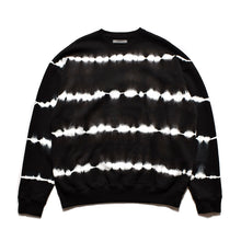 画像をギャラリービューアに読み込む, Paper rips Border Fleece Crewneck Pullover  