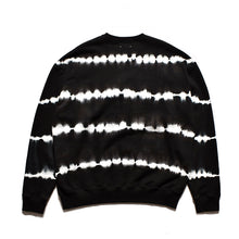 画像をギャラリービューアに読み込む, Paper rips Border Fleece Crewneck Pullover  