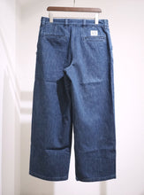 画像をギャラリービューアに読み込む, SF DENIM WIDE TROUSERS