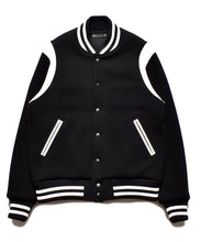 画像をギャラリービューアに読み込む, Wool Melton & Leather Studium Jumper
