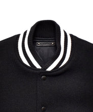 画像をギャラリービューアに読み込む, Wool Melton & Leather Studium Jumper