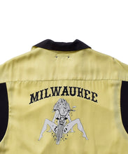 画像をギャラリービューアに読み込む, CU.Denim Milwaukee Rib Arm Bowling SH