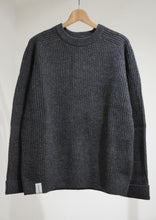 画像をギャラリービューアに読み込む, CLAM CREW NECK KNIT