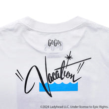 画像をギャラリービューアに読み込む, GO-GO'S "Vacation"Print Crew neck T-SH