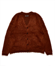 画像をギャラリービューアに読み込む, Shaggy Mohair Knit Cardigan