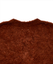 画像をギャラリービューアに読み込む, Shaggy Mohair Knit Cardigan