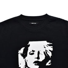画像をギャラリービューアに読み込む, Monochrome Two tone Face Crewneck T-SH