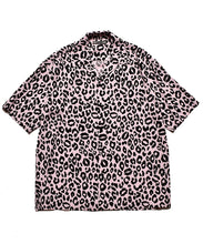 画像をギャラリービューアに読み込む, Lips Leopard Print Open Collar SH