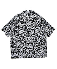 画像をギャラリービューアに読み込む, Lips Leopard Print Open Collar SH