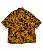 画像をギャラリービューアに読み込む, Lips Leopard Print Open Collar SH