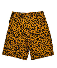 画像をギャラリービューアに読み込む, Lips Leopard Print Easy Shorts