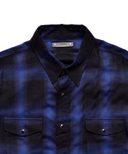 画像をギャラリービューアに読み込む, Distortion Ombre Check L. Western SH