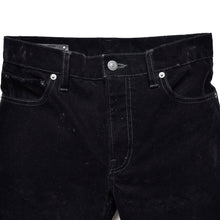 画像をギャラリービューアに読み込む, Velvet Denim Slim Flare 5pocket