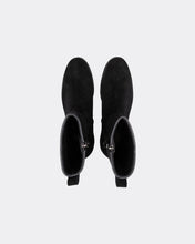 画像をギャラリービューアに読み込む, Suede Leather Side Zipper Boots