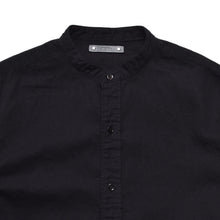 画像をギャラリービューアに読み込む, Black L.Denim Band collar SH