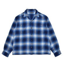 画像をギャラリービューアに読み込む, R.Flannel Ombre Open Collar SH