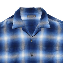 画像をギャラリービューアに読み込む, R.Flannel Ombre Open Collar SH