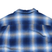 画像をギャラリービューアに読み込む, R.Flannel Ombre Open Collar SH