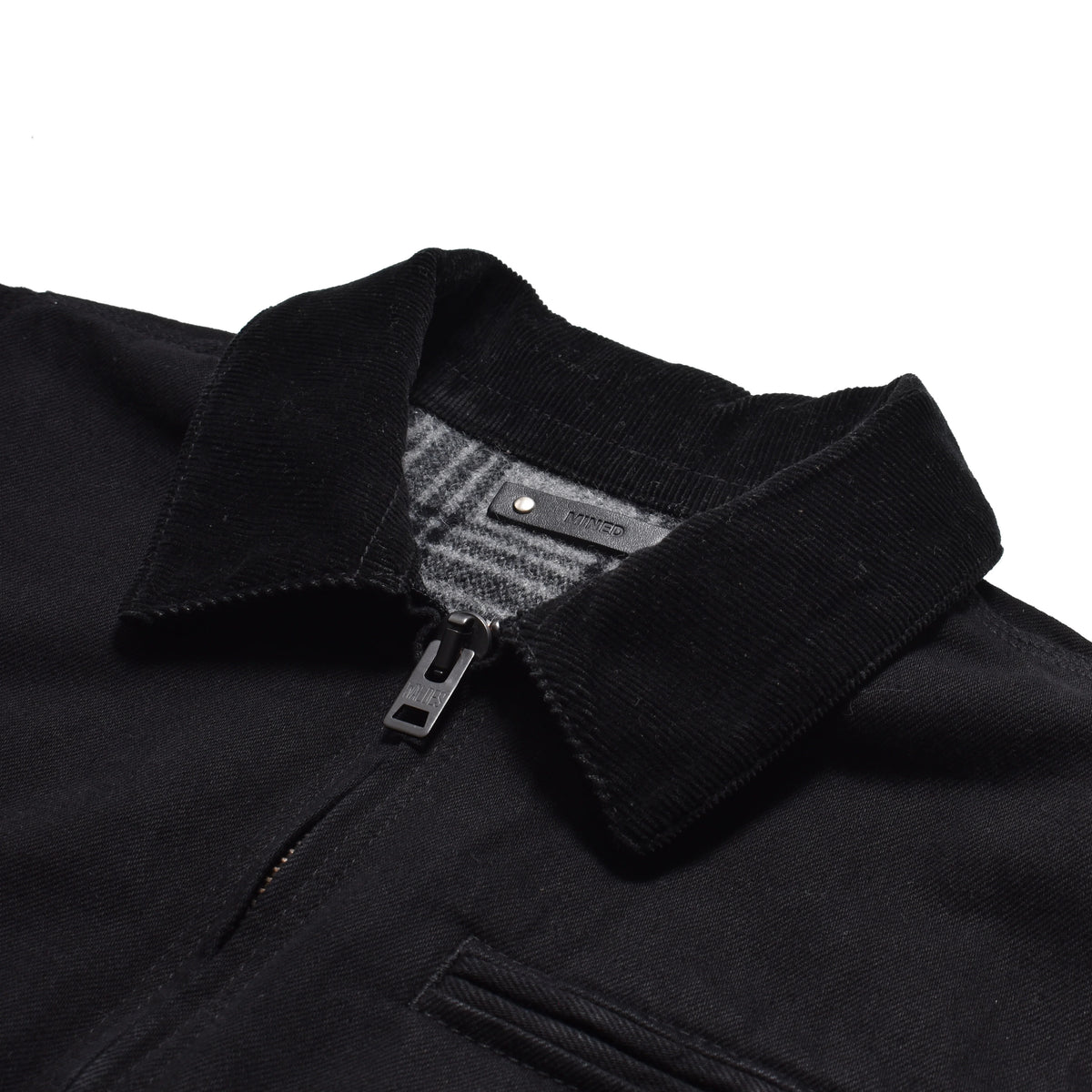 M&M × MINEDENIM Black Denim Detroit Jacket – Roots Bonds ONLINE STORE