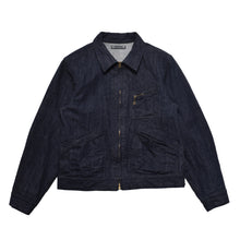画像をギャラリービューアに読み込む, Denim Zipup Trucker JKT