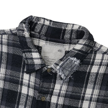 画像をギャラリービューアに読み込む, SHREDDED CHECK SHIRT
