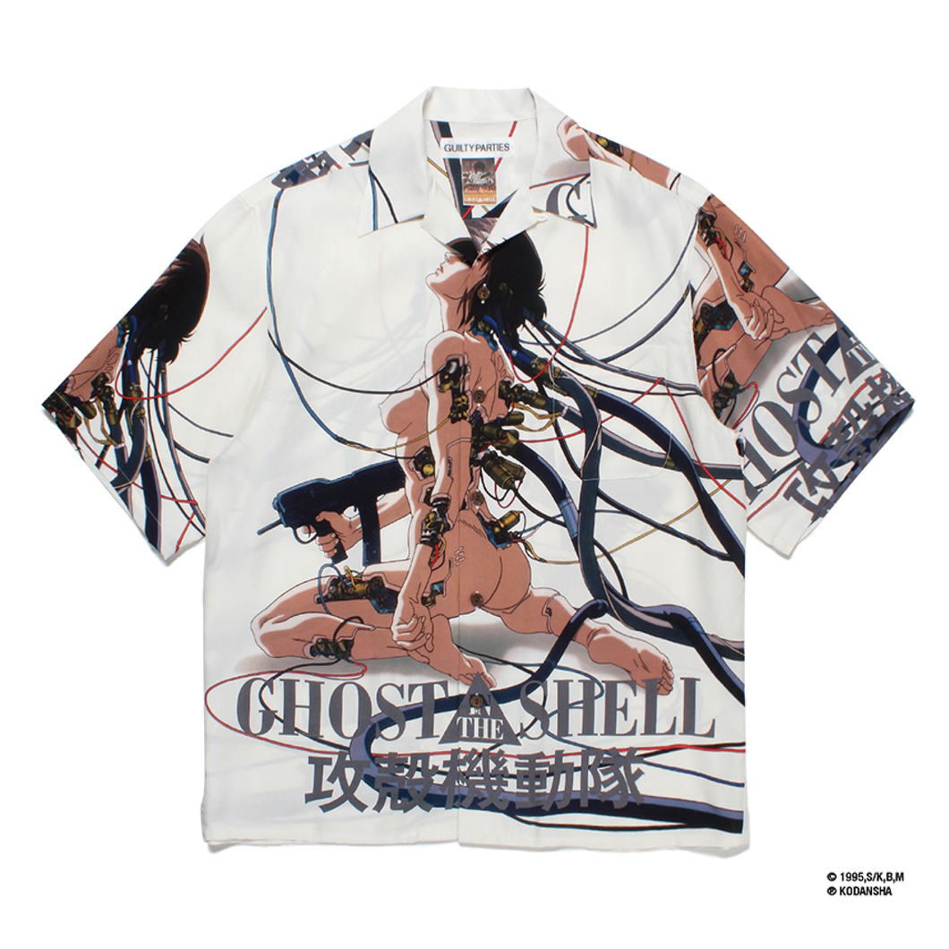 GHOST IN THE SHELL / S/S HAWAIIAN SHIRT(TYPE-3)