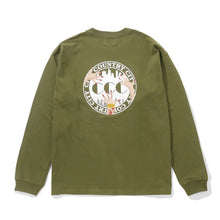 画像をギャラリービューアに読み込む, EMBROIDERED LOCO COTTON L/S T-SHIRT. CITY COUNTRY CITY