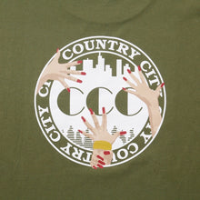 画像をギャラリービューアに読み込む, EMBROIDERED LOCO COTTON L/S T-SHIRT. CITY COUNTRY CITY