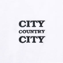 画像をギャラリービューアに読み込む, EMBROIDERED LOCO COTTON L/S T-SHIRT. CITY COUNTRY CITY
