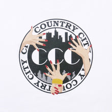 画像をギャラリービューアに読み込む, EMBROIDERED LOCO COTTON L/S T-SHIRT. CITY COUNTRY CITY