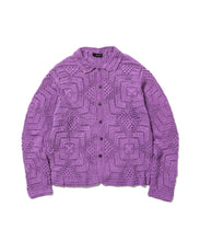 画像をギャラリービューアに読み込む, SQUARE MESH L/S SWEATER