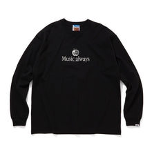 画像をギャラリービューアに読み込む, COTTON L/S T SHIRT_Music always