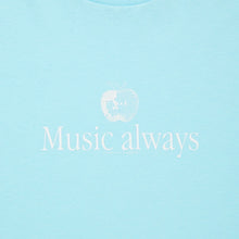 画像をギャラリービューアに読み込む, COTTON L/S T SHIRT_Music always
