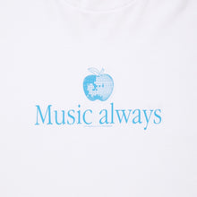 画像をギャラリービューアに読み込む, COTTON L/S T SHIRT_Music always