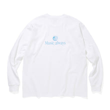 画像をギャラリービューアに読み込む, COTTON L/S T SHIRT_Music always