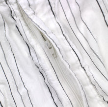 画像をギャラリービューアに読み込む, Stripe Sucker Cloth 2 Tuck Easy Pants