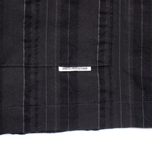 画像をギャラリービューアに読み込む, Stripe Sucker Cloth Open Collar S/S Shirt