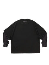画像をギャラリービューアに読み込む, Spanish Pima Layered Sleeve Boxy L/S Tee